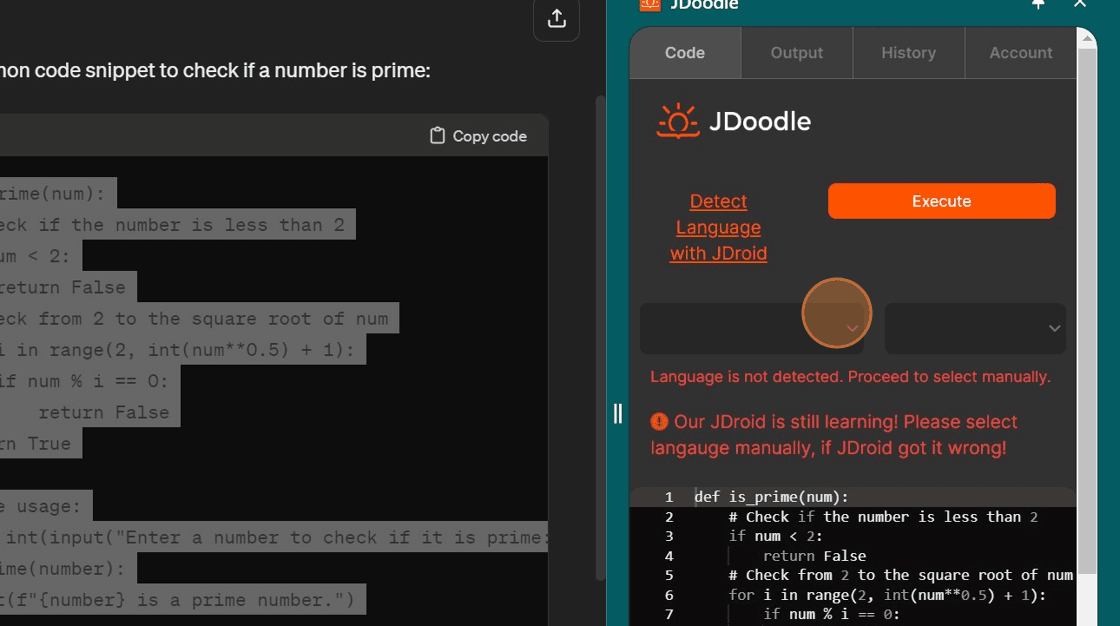 Click, right-click, and execute in JDoodle with JDoodle AI. - Step 3.png